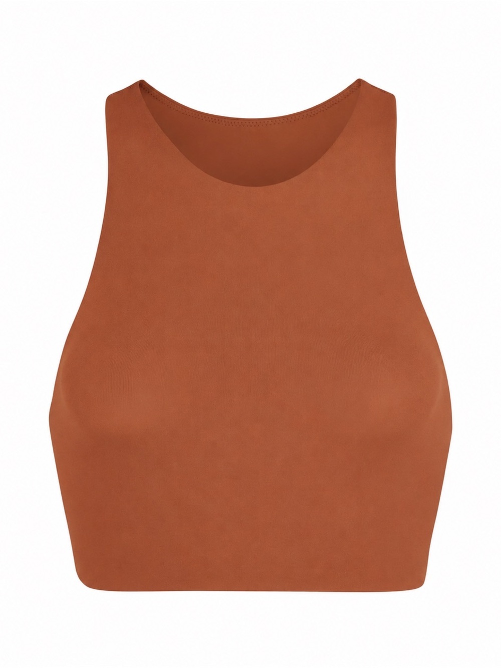 NEW Skims Limited Bronze Fits Everybody High Neck Bra - Picture 2 of 7